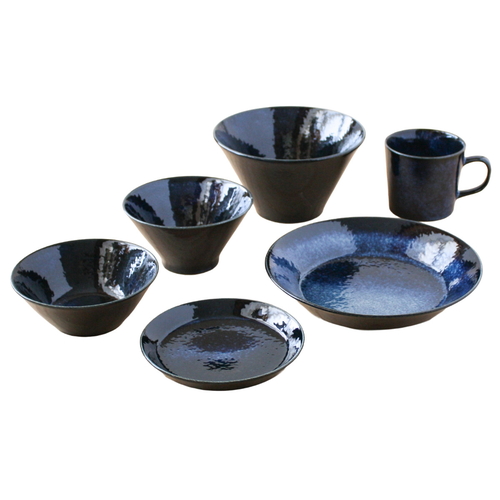 N美濃焼食器 6PセットNV ネイビー画像