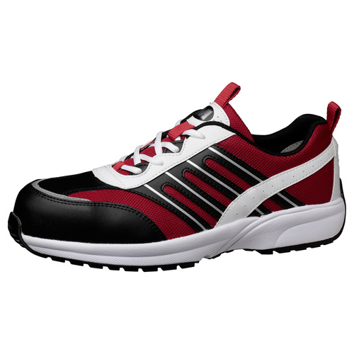 超軽量先芯入スニーカー　ＳＬ－６０１　赤　２４．５画像