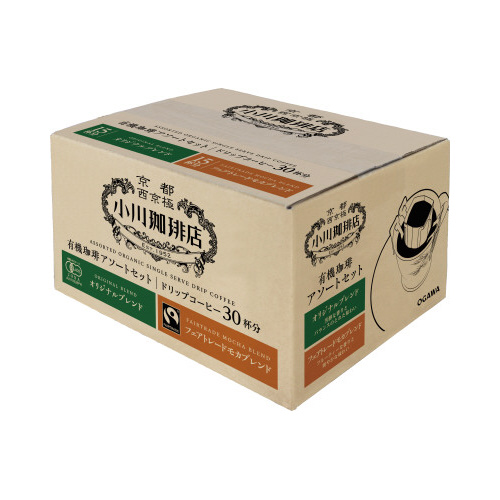 小川珈琲店ドリップコーヒー有機珈琲アソート３０杯入画像