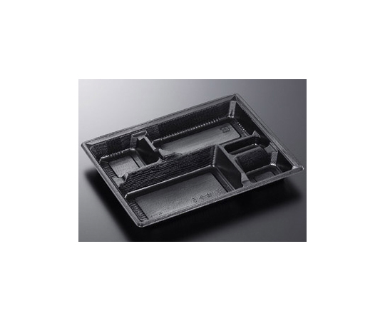 弁当容器 HS古今L-5 黒ME 身 600枚画像
