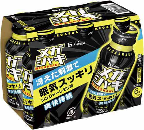 ハウス　メガシャキ　１００ｍｌ　６本画像