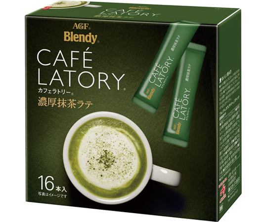 カフェラトリー濃厚抹茶ラテ　16本画像
