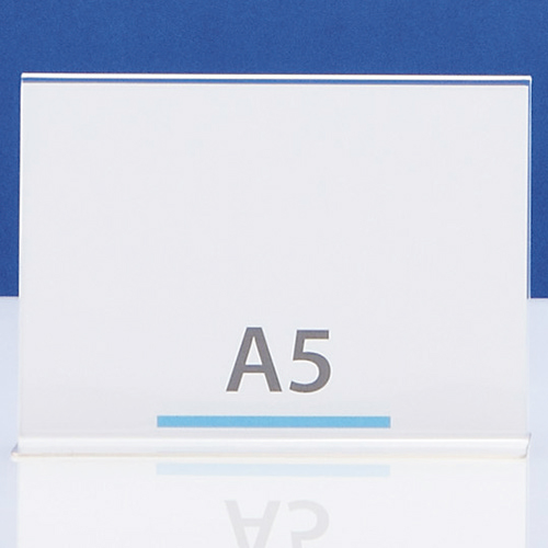 ｻｲﾝﾎﾙﾀﾞｰ両面用(T型) A5ﾖｺ 1個画像