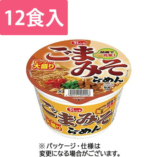 マイフレンド　ビック　ごまみそらーめん　105g　1セット(12食)画像
