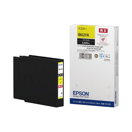 純正インク　ＩＢ０２ＹＡ　イエロー
