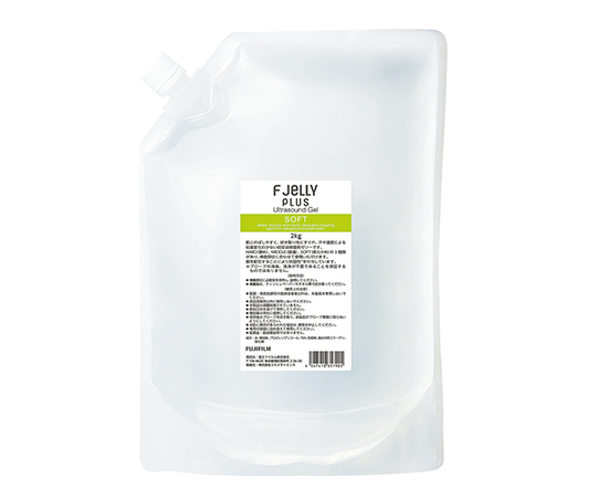 超音波ゼリー F JELLY PLUS SOFT 詰替 1箱（4個入）画像