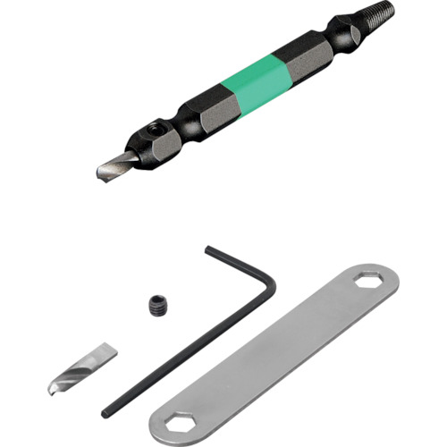 なめたﾈｼﾞはずしﾋﾞｯﾄ M6-8ﾈｼﾞ用 全長65mm 1ｾｯﾄ画像