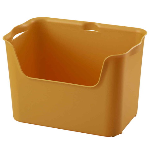 収納ボックス カタス L カラーボックス インナーボックス 引き出し イエロー画像