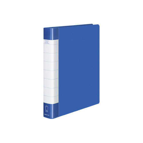 クリヤーブックタフボディ青Ａ４縦背幅３８ｍｍ画像