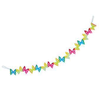 カラフル蝶バナー画像