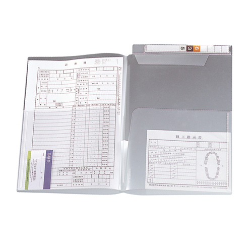 ｶﾙﾃﾌｫﾙﾀﾞｰ(ﾌﾗｯﾌﾟ付)ﾀﾞﾌﾞﾙ(横型) A4 1ｾｯﾄ(500枚:100枚×5箱)画像