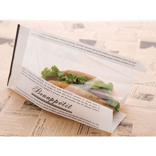 サンドウィッチ袋 No.208 ボナペティ(Bカラー) 大阪ポリエチレン販売 [ケース販売]画像