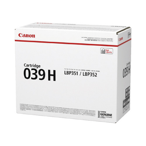 純正トナー　カートリッジ０３９Ｈ（大容量）画像