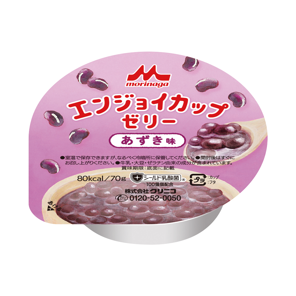 エンジョイカップゼリー （栄養補助食品） あずき味 24個入画像