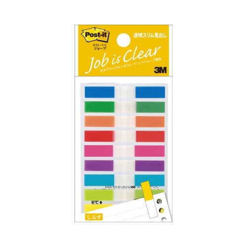 ポストイット　ジョーブ　６ｍｍ幅　９色画像