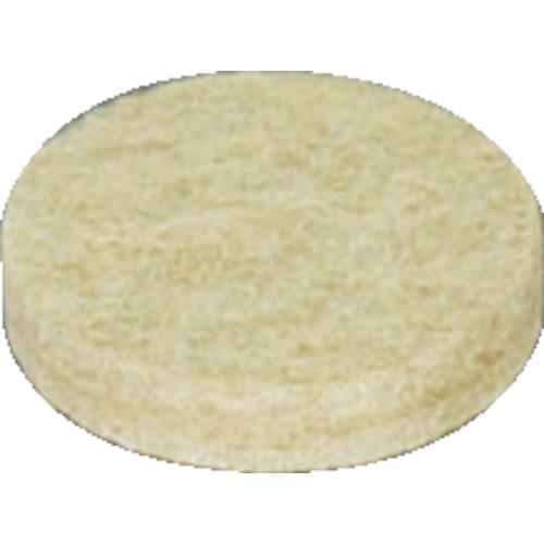 光　硬質フェルト　ブラウン丸２２丸画像