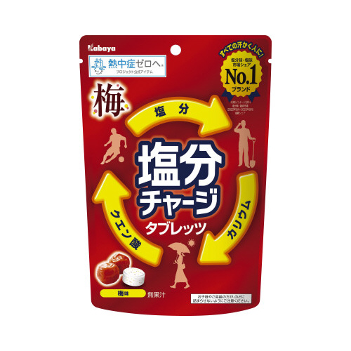塩分チャージタブレッツ梅×８画像