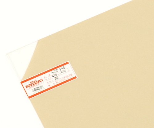 アクリルキャスト板 450×600×2mm 透明画像