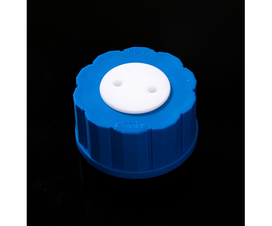 オムニフィット（R）ルアーポート付きGL45ボトルキャップ 2ポート フィルター＆チェックバルブ無画像