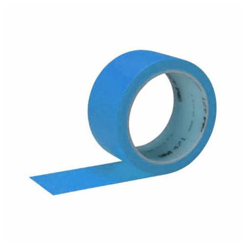 ﾌﾟﾗｽﾁｯｸﾌｨﾙﾑﾃｰﾌﾟ471 50mm×18.2m ﾌﾞﾙｰ 1巻画像