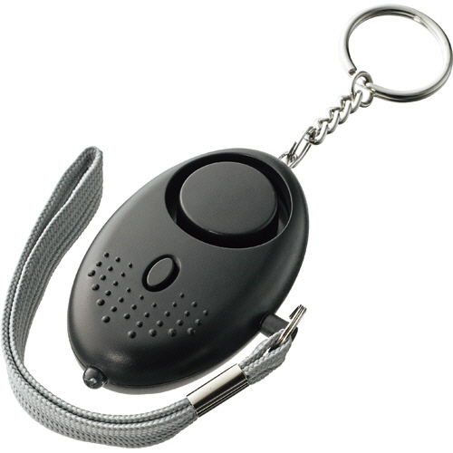 大きな音の防犯ﾌﾞｻﾞｰ(LEDﾗｲﾄ付) ﾌﾞﾗｯｸ 1個画像