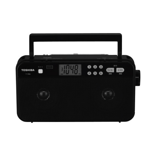 ＬＥＤライト付ホームラジオ　ブラック画像