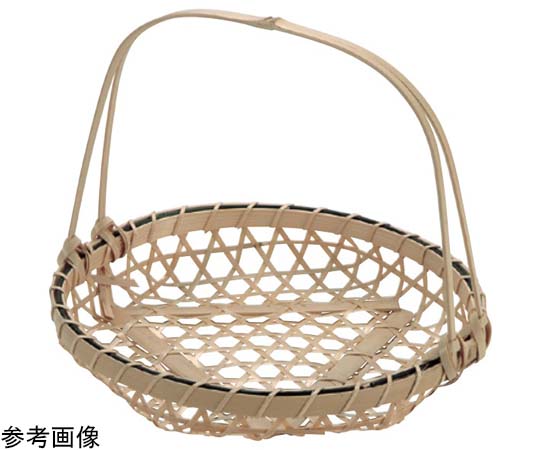 白竹百合手付篭 大