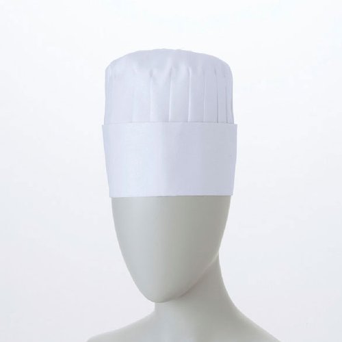 調理用帽子 9-636-L コック帽(15cm) 兼用 白 L 住商モンブラン