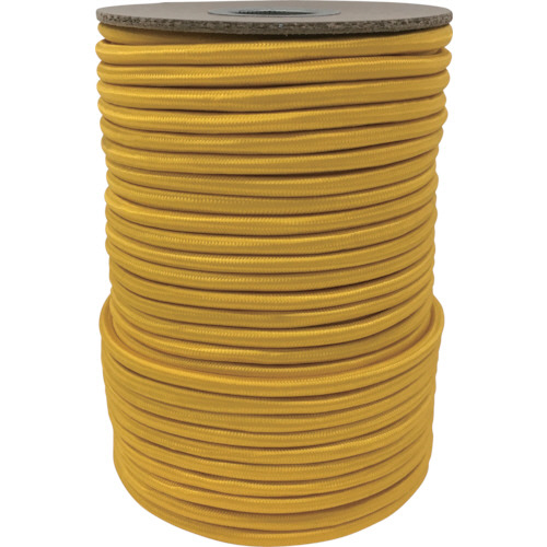 ｺﾞﾑ ﾀｲﾄｺﾞﾑﾛｰﾌﾟﾎﾞﾋﾞﾝ巻 6φ×50m ｲｴﾛｰ 1個画像