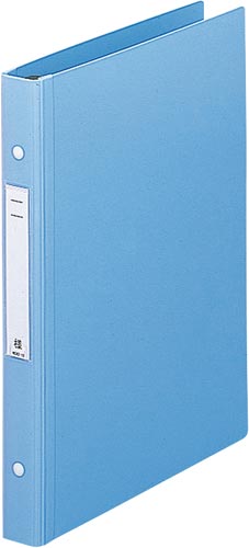 メディカルサポートブックS　A4　4穴　青　10冊