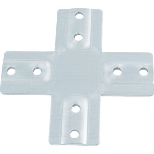 25mmｱﾙﾐﾌﾚｰﾑ用補強金物 十字型 1個