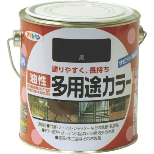油性多用途ｶﾗｰ 0.7L 黒 1缶画像