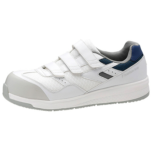 JSAA A種 高反発作業靴 Quantum leap QL-15 静電 ﾎﾜｲﾄ 22.0cm 1足画像