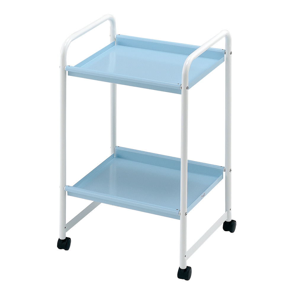 スチールワゴン(2段) ブルー画像