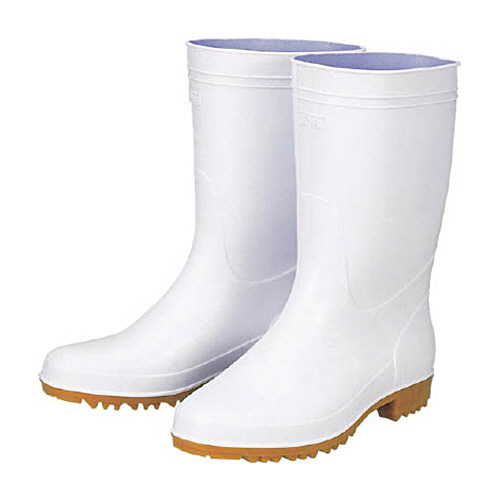 抗菌衛生白長靴85760 28.0cm 白 1ｾｯﾄ(1足)画像