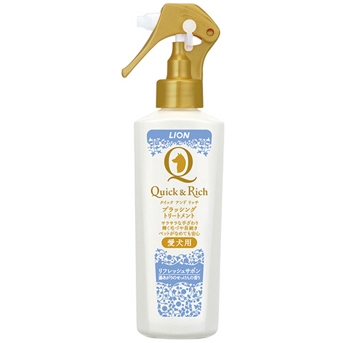 ｸｲｯｸ&ﾘｯﾁ ﾌﾞﾗｯｼﾝｸﾞﾄﾘｰﾄﾒﾝﾄ 愛犬用 ﾘﾌﾚｯｼｭｻﾎﾞﾝ 200ml 1本画像