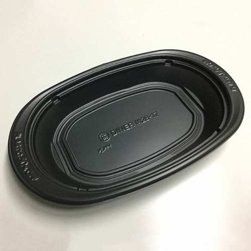 中央化学 軽食容器 TA DINER M28-17 BK 本体画像