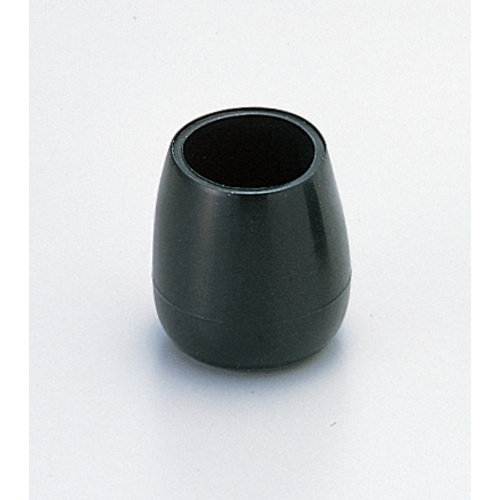 光　イス脚キャップ（パイプ用）黒丸　２１ｍｍ