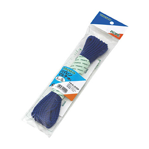 ﾊﾟｲﾚﾝﾏﾙﾁｶﾗｰﾛｰﾌﾟ φ3mm×10m 青 1巻画像