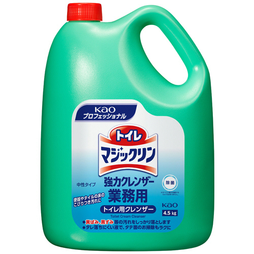 ﾄｲﾚﾏｼﾞｯｸﾘﾝ 強力ｸﾚﾝｻﾞｰ 業務用 4.5kg/本 1ｾｯﾄ(4本)画像