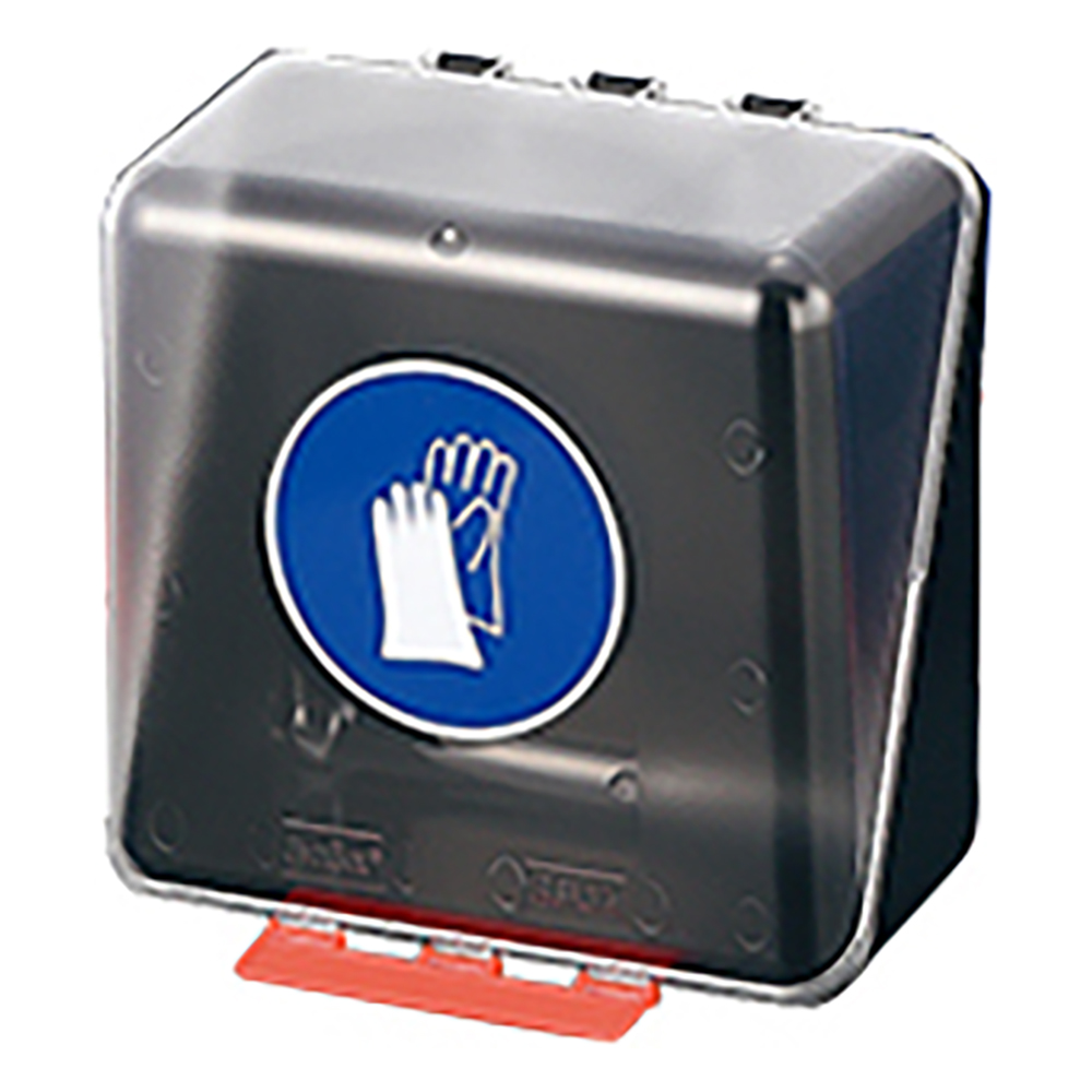 保護手袋用安全保護用具保管ケース　クリア画像