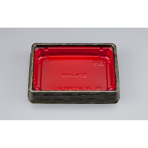 シーピー化成 どんぶり容器 BFハカマ集折10 金板目 本体(N)画像