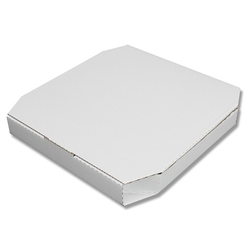 食品容器 Nﾋﾟｻﾞ箱 LL(14ｲﾝﾁ用) 白 1ｾｯﾄ(50枚:10枚×5ﾊﾟｯｸ)画像