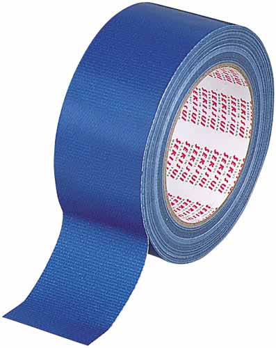 カラー布テープＮｏ．６００Ｖ　青　５０ｍｍ×２５ｍ画像