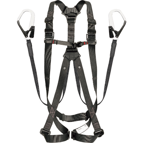 ﾊｰﾈｽGS 平ﾛｰﾌﾟ ﾀﾞﾌﾞﾙL1ｾｯﾄ 黒 Mｻｲｽﾞ 1個画像