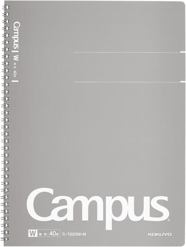 キャンパスノート（無地）　Ａ４　４０枚
