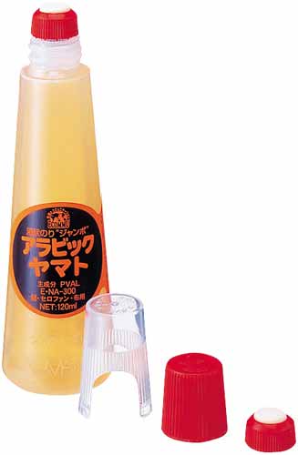 エコミュアラビックのり　ジャンボ１２０ｍｌ　１０本画像