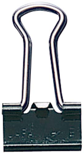 バインダークリップ　口幅１０ｍｍ　１００個入画像