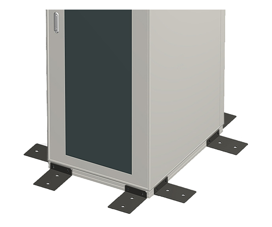 ラックスタビライザー （全面用） W150×H150×D205mm 3.7kg ブラック 2個入