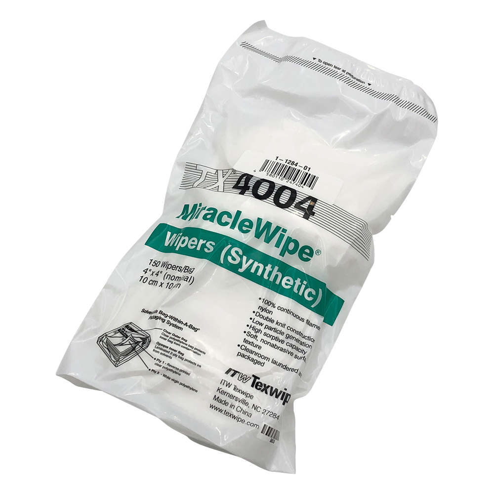ミラクルワイプ　4×4インチ　1パック（150枚/袋×4袋入）画像